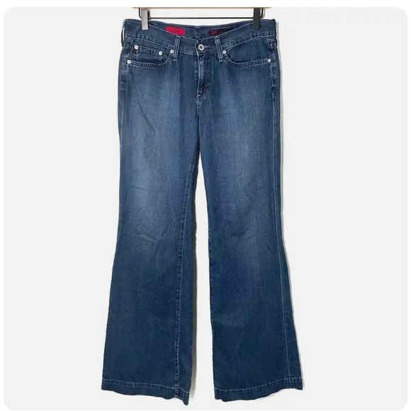 Ag Adriano Goldschmied Denim - AG Adriano Goldschmied | Women's The Glisten Low Rise Wide Leg Jeans | sz 29R